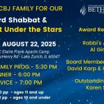 Awards & Shabbat Under the Stars Service