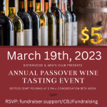 Passover Wine Tasting