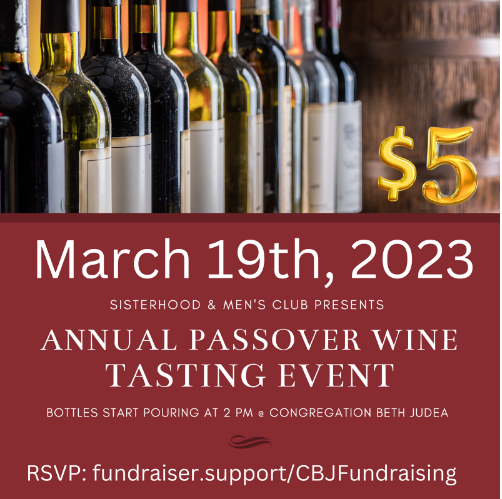 Passover Wine Tasting