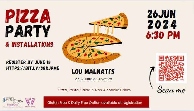 Sisterhood Installations & Pizza Party