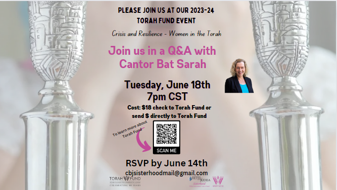 Sisterhood Torah Fund Event