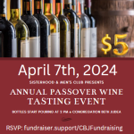 Passover Wine Tasting Event