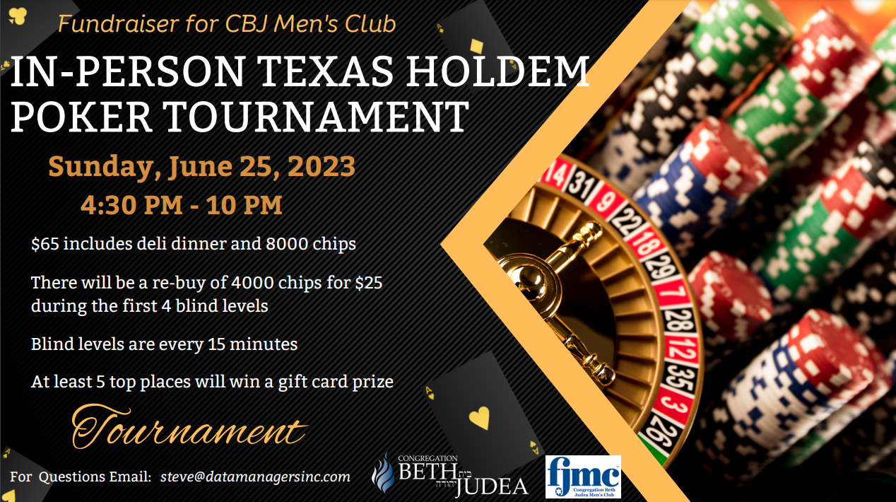 Texas HoldEm Poker Tournament