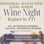 Sisterhood Wine Night at Broken Earth