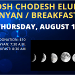 Rosh Chodesh Breakfast