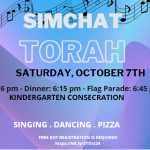 Simchat Torah Celebration