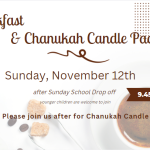 Men's Club Breakfast and Chanukah Candle Packing
