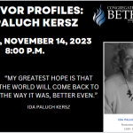 Holocaust Survivor Speaker