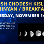 Rosh Chodesh Breakfast