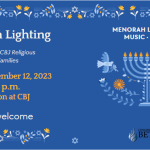 CBJ Chanukah Menorah Lighting