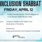 Inclusion Shabbat