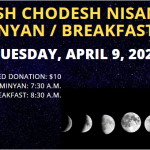 Rosh Chodesh Breakfast