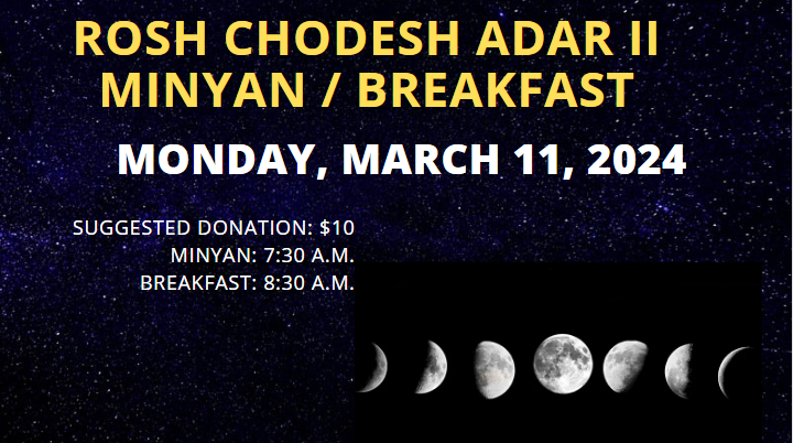 Rosh Chodesh Breakfast