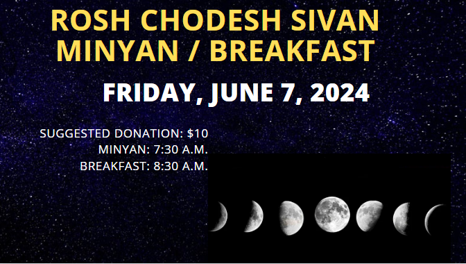 Rosh Chodesh Breakfast