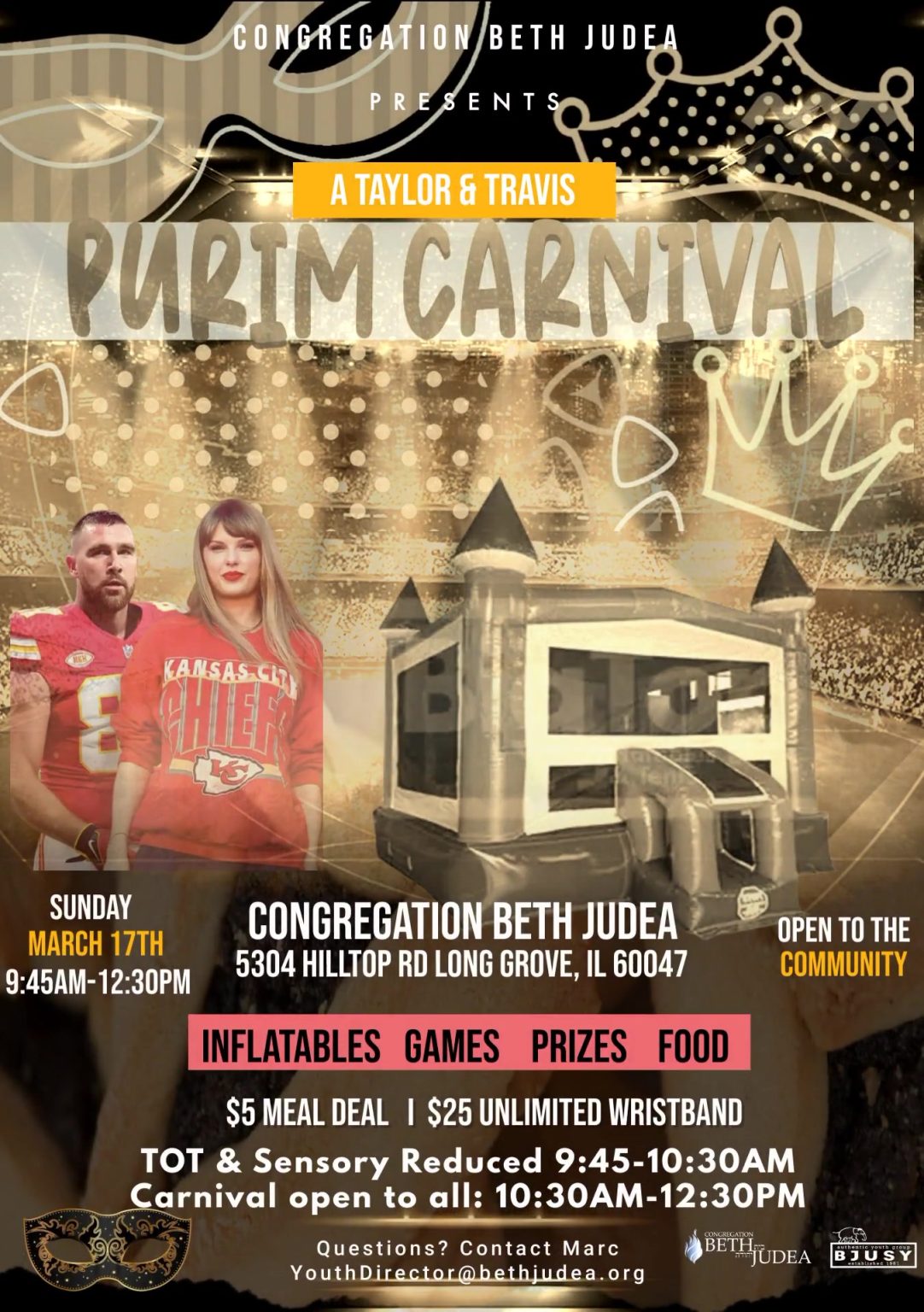 Purim Carnival Congregation Beth Judea Conservative Synagogue in