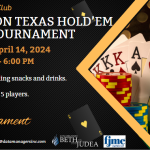 Men's Club Poker Tournament