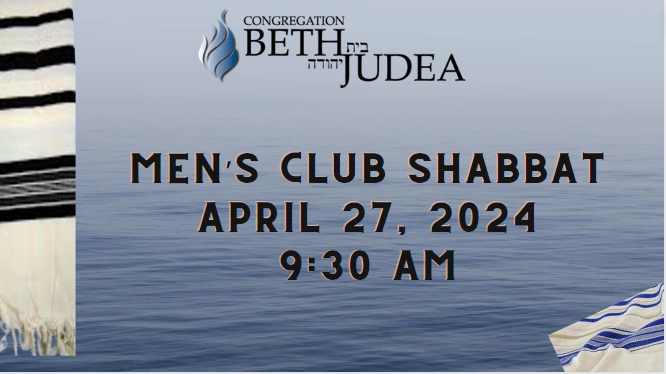 Men's Club Shabbat