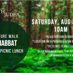 Nature Walk Shabbat