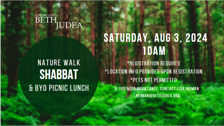 Nature Walk Shabbat