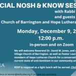 Nosh & Know with Rabbi Zimbalist