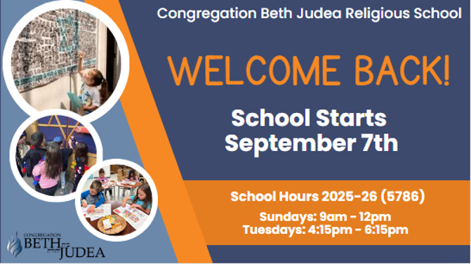 Religious School - Opening Day
