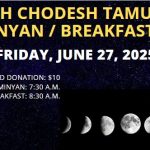 Rosh Chodesh Breakfast