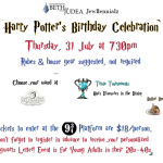 Jewllennialz Harry Potter Event for Young Adults 20s-40s
