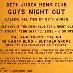 Men's Club Guys Nite Out
